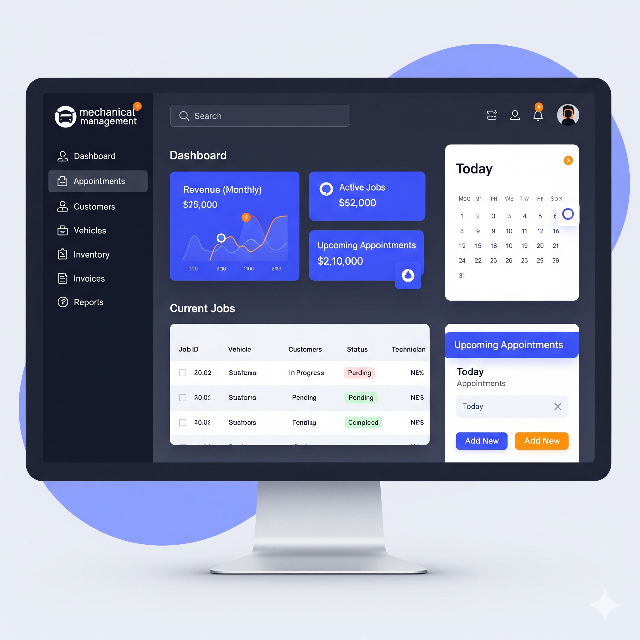 Solution de gestion de garage