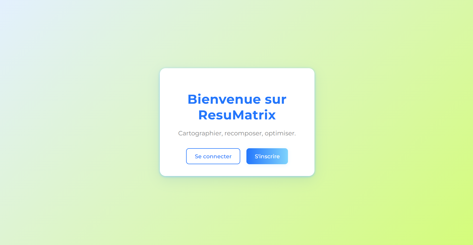 ResuMatrix Project
